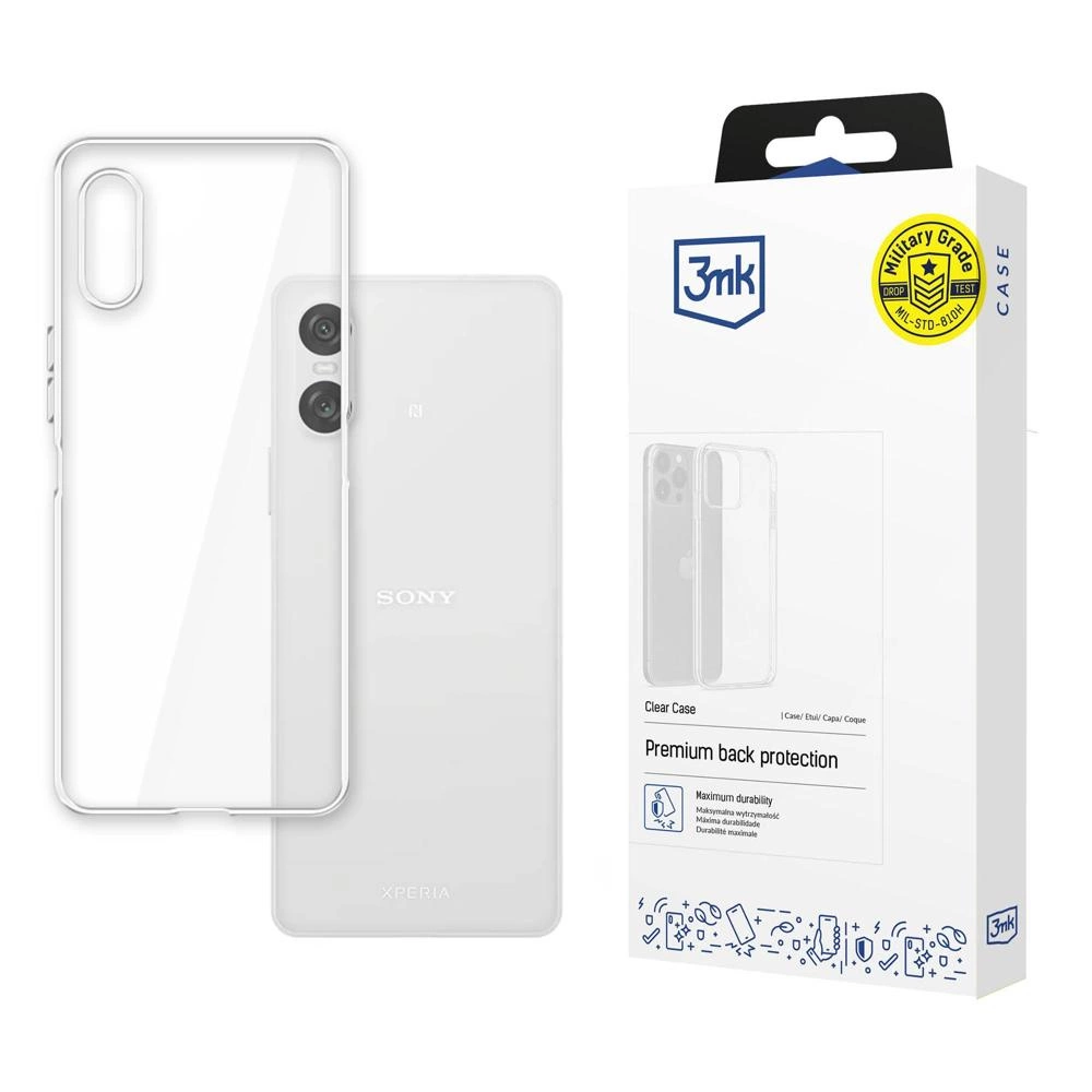 3mk Clear Case for Sony Xperia 10 VI - transparenteng
