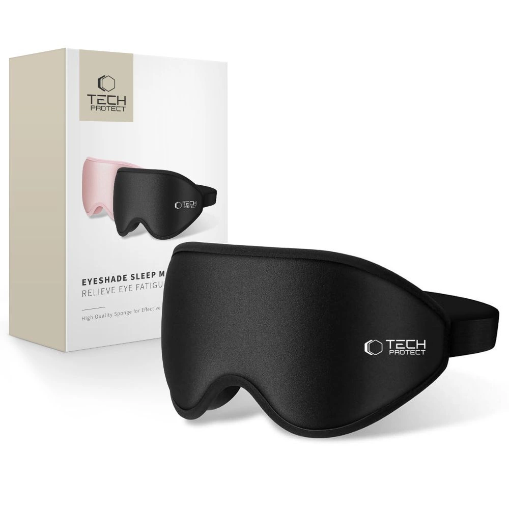 Tech-Protect Eyeshade Sleep Mask - Blackeng