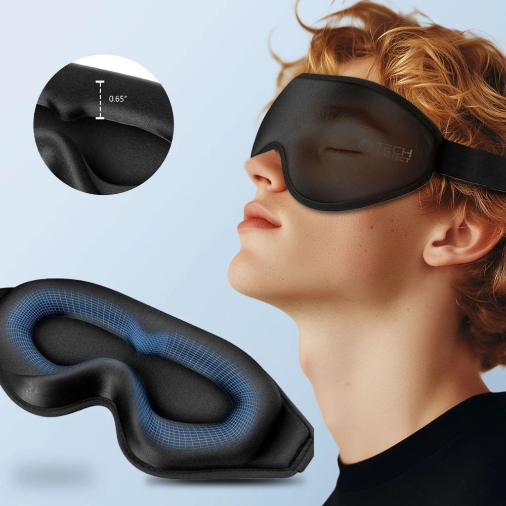 Tech-Protect Eyeshade Sleep Mask - Blackeng