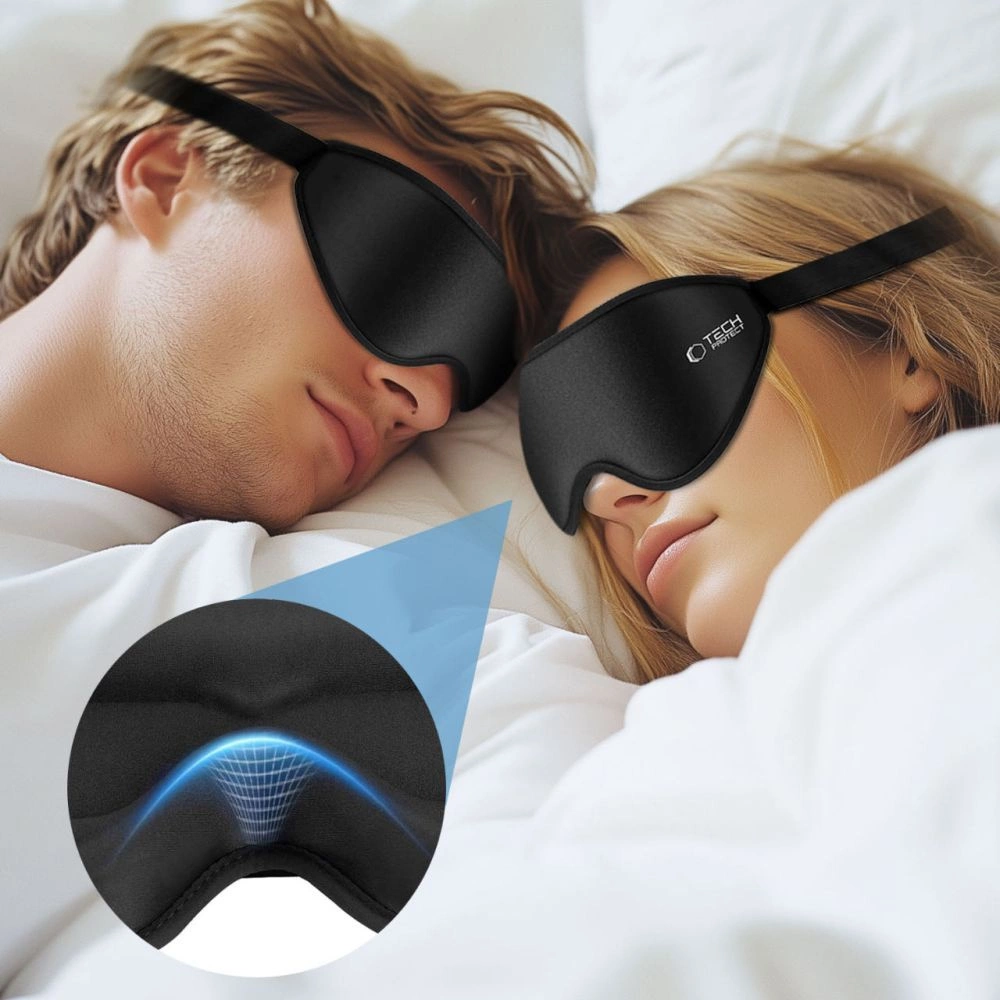 Tech-Protect Eyeshade Sleep Mask - Blackeng