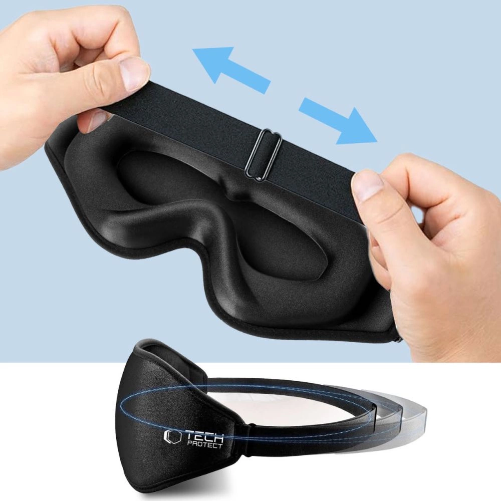 Tech-Protect Eyeshade Sleep Mask - Blackeng