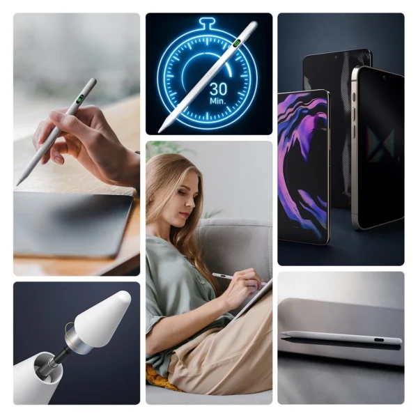 Wozinsky Stylus Universal Active Stylus (Android and iOS) - Whiteeng