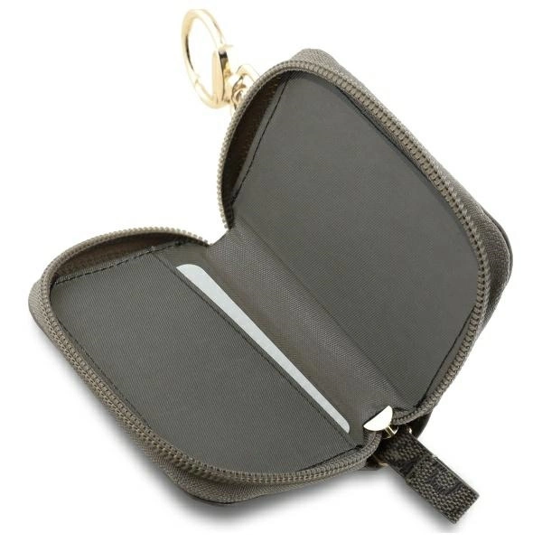 Guess Cable Pouch GUABP4DPTW Brown/brown 4G Triangle Cable Poucheng
