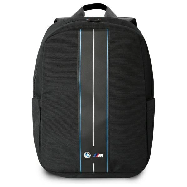 BMW Backpack BMBP15COMPVSKL 16" Black Nylon Blue Stripeeng