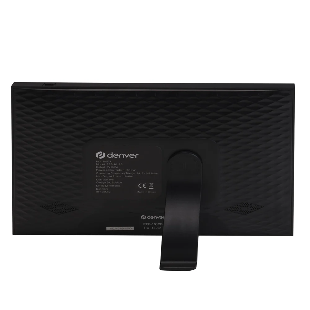 Denver Frameo PFF-1012B 10.1" Digital Frame - Blackeng