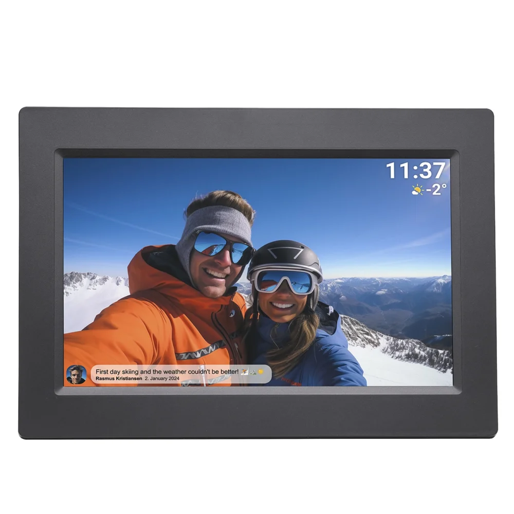 Denver Frameo PFF-1015B 10.1" Digital Frame - Blackeng