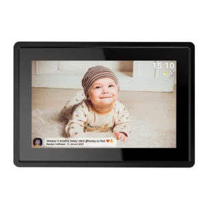 Denver Frameo PFF-1021B 10.1" Digital Frame - Blackeng