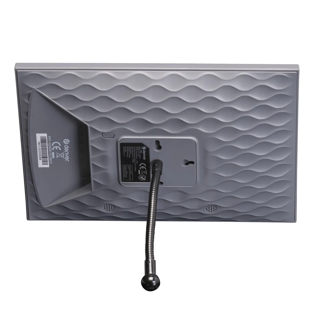 Denver Frameo PFF-1026GR 10.1" Digital Frame - Grayeng