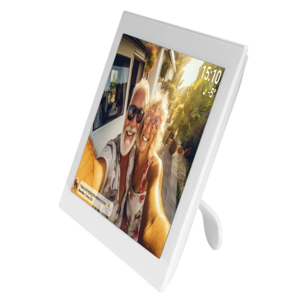 Denver Frameo PFF-1037W 10.1" Digital Frame - Whiteeng