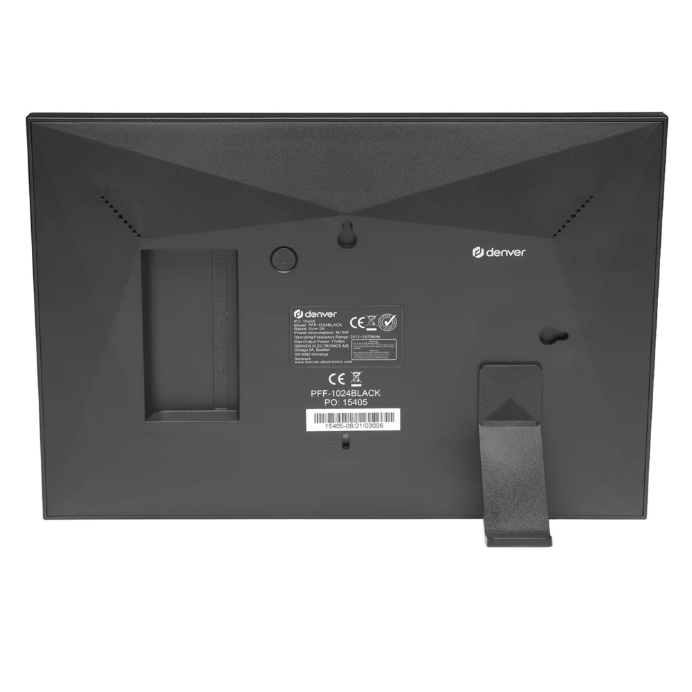 Denver Frameo PFF-1024B 10.1" Digital Frame - Blackeng