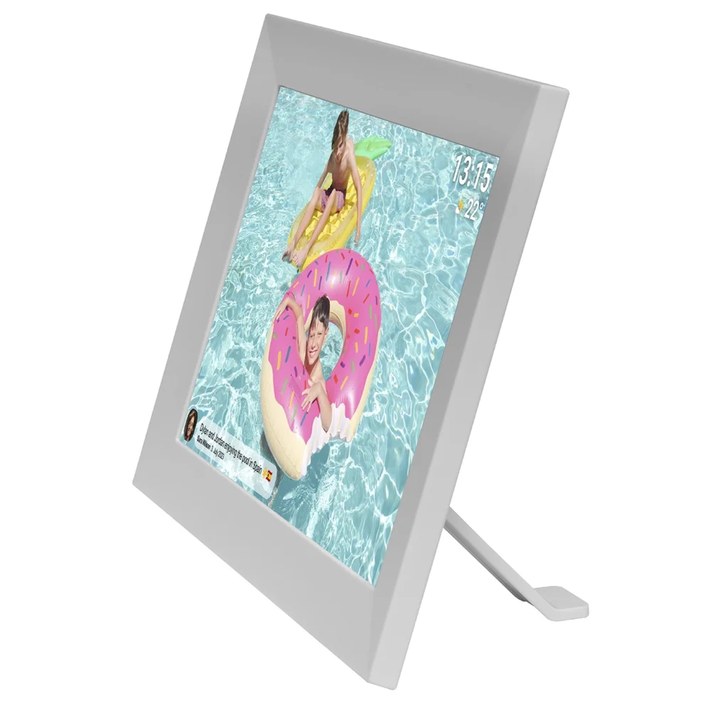 Denver Frameo PFF-1024W 10.1" Digital Frame - Whiteeng