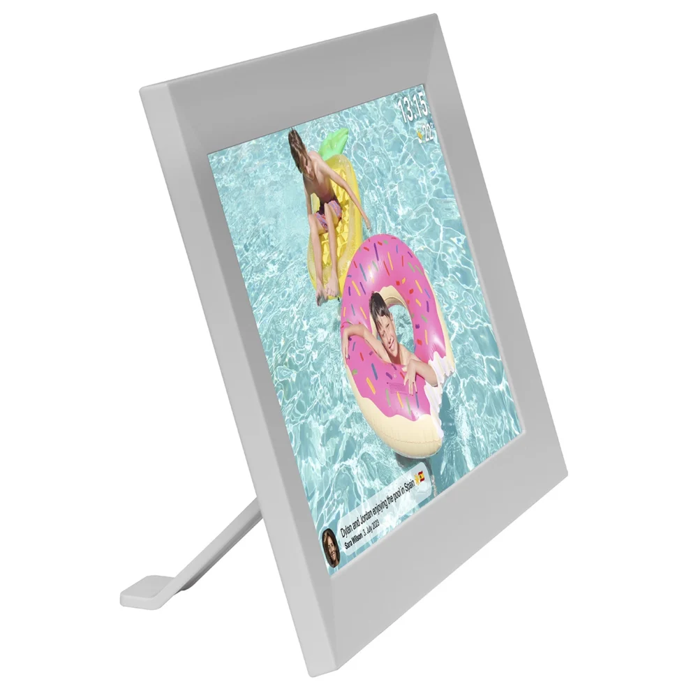 Denver Frameo PFF-1024W 10.1" Digital Frame - Whiteeng