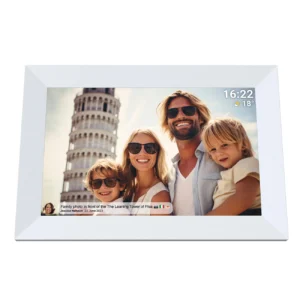 Denver Frameo PFF-1064W 10.1" Digital Frame - Whiteeng