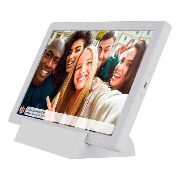Denver Frameo PFF-1070W 10.1" Digital Frame - Whiteeng