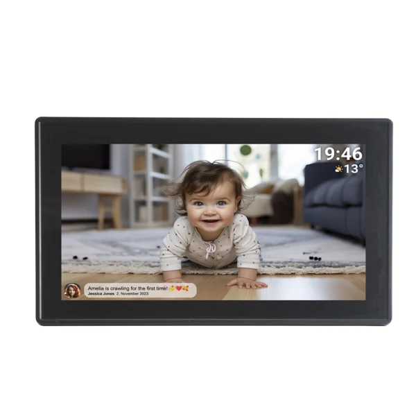 Denver Frameo PFF-1514B 15.6" Digital Frame - Blackeng
