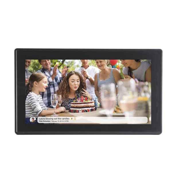Denver Frameo PFF-1515B 15.6" Digital Frame - Blackeng