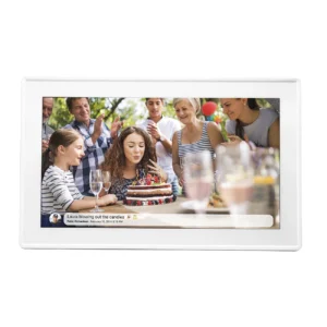 Denver Frameo PFF-1515W 15.6" Digital Frame - Whiteeng