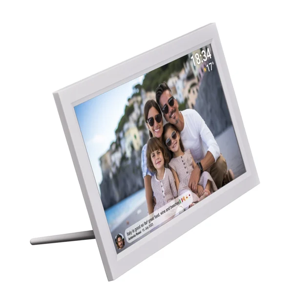 Denver Frameo PFF-1503W 15.6" Digital Frame - Whiteeng