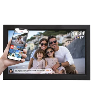 Denver Frameo PFF-1503B 15.6" Digital Frame - Blackeng