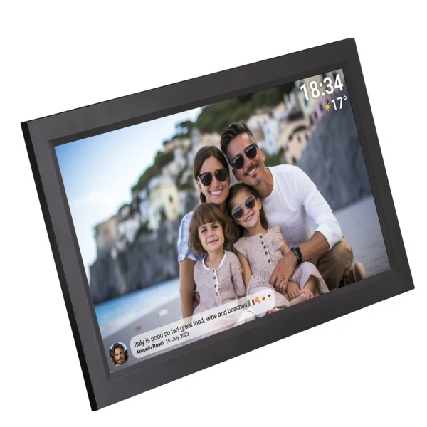 Denver Frameo PFF-1503B 15.6" Digital Frame - Blackeng