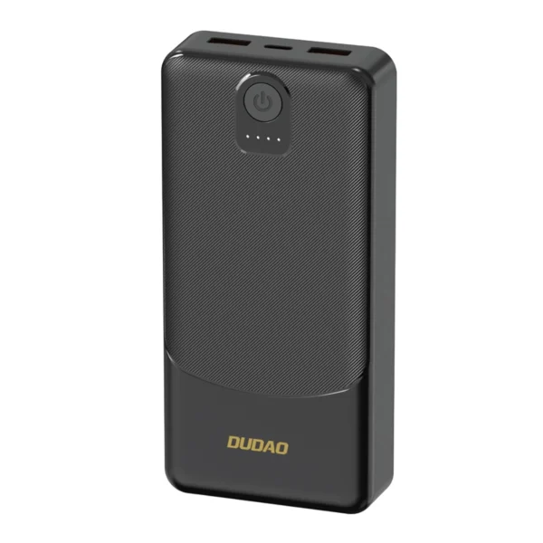 Powerbank Dudao K10Pro 2.4A 20000mAh 2 x USB-A - blackeng