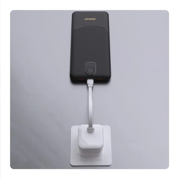 Powerbank Dudao K10Pro 2.4A 20000mAh 2 x USB-A - blackeng