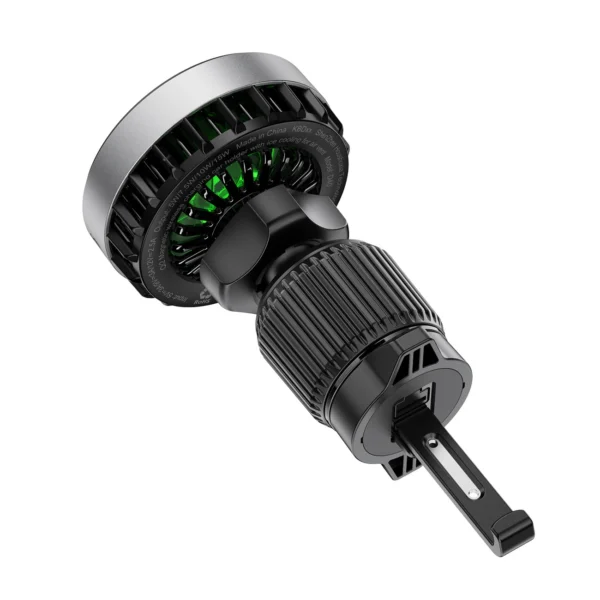 Acefast D40 Car Holder with Qi2 15W Magnetic Charger for Air Vent - Blackeng
