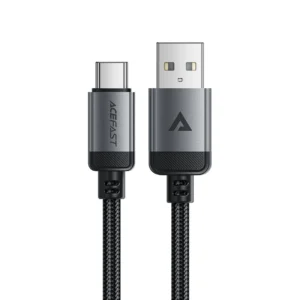 Acefast C20-04 USB-A - USB-C Cable 480Mb/s 3A 1.2m - Blackeng