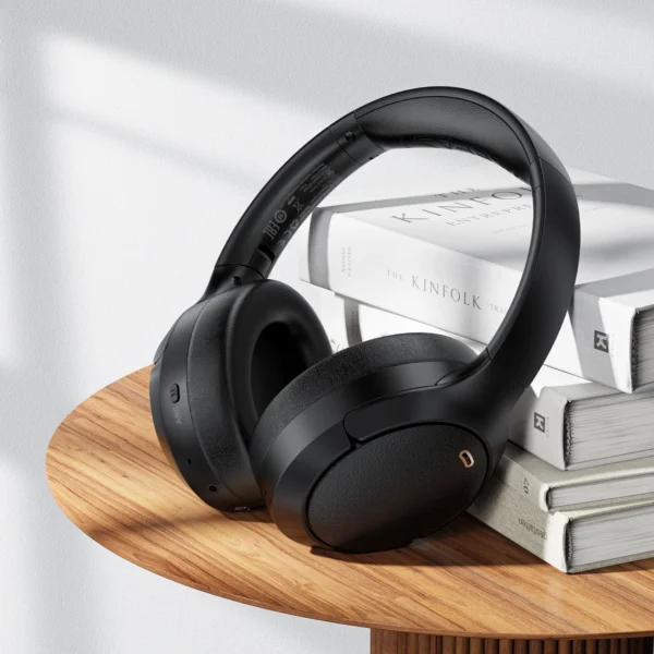 Acefast H6 ANC Wireless Bluetooth 5.3 IPX4 Over-Ear Headphones - Blackeng