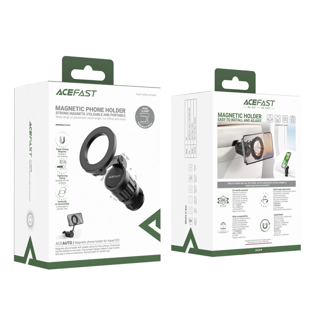 Acefast E23 Magnetic Phone Holder - Blackeng