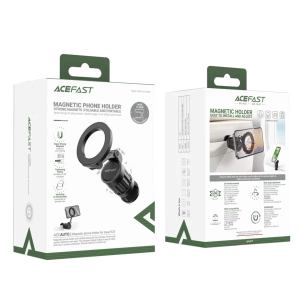 Acefast E23 Magnetic Phone Holder - Blackeng