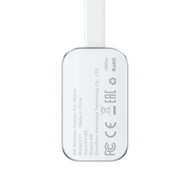 Acefast E21 5W Wireless Charger for Apple Watch - Silvereng