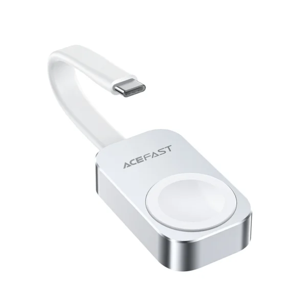 Acefast E21 5W Wireless Charger for Apple Watch - Silvereng