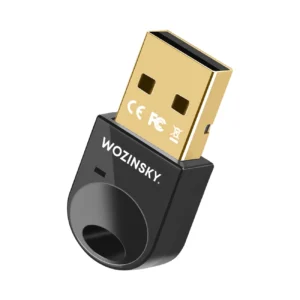 Mini Bluetooth 5.4 Adapter Wozinsky WUSB54YS USB-A Receiver Transmitter for Computer - Blackeng