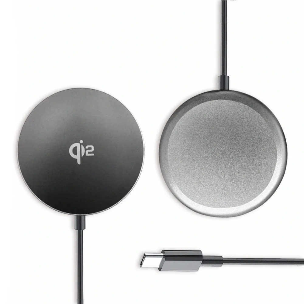 Wozinsky 15W Wireless Qi2 Inductive Charger - Blackeng