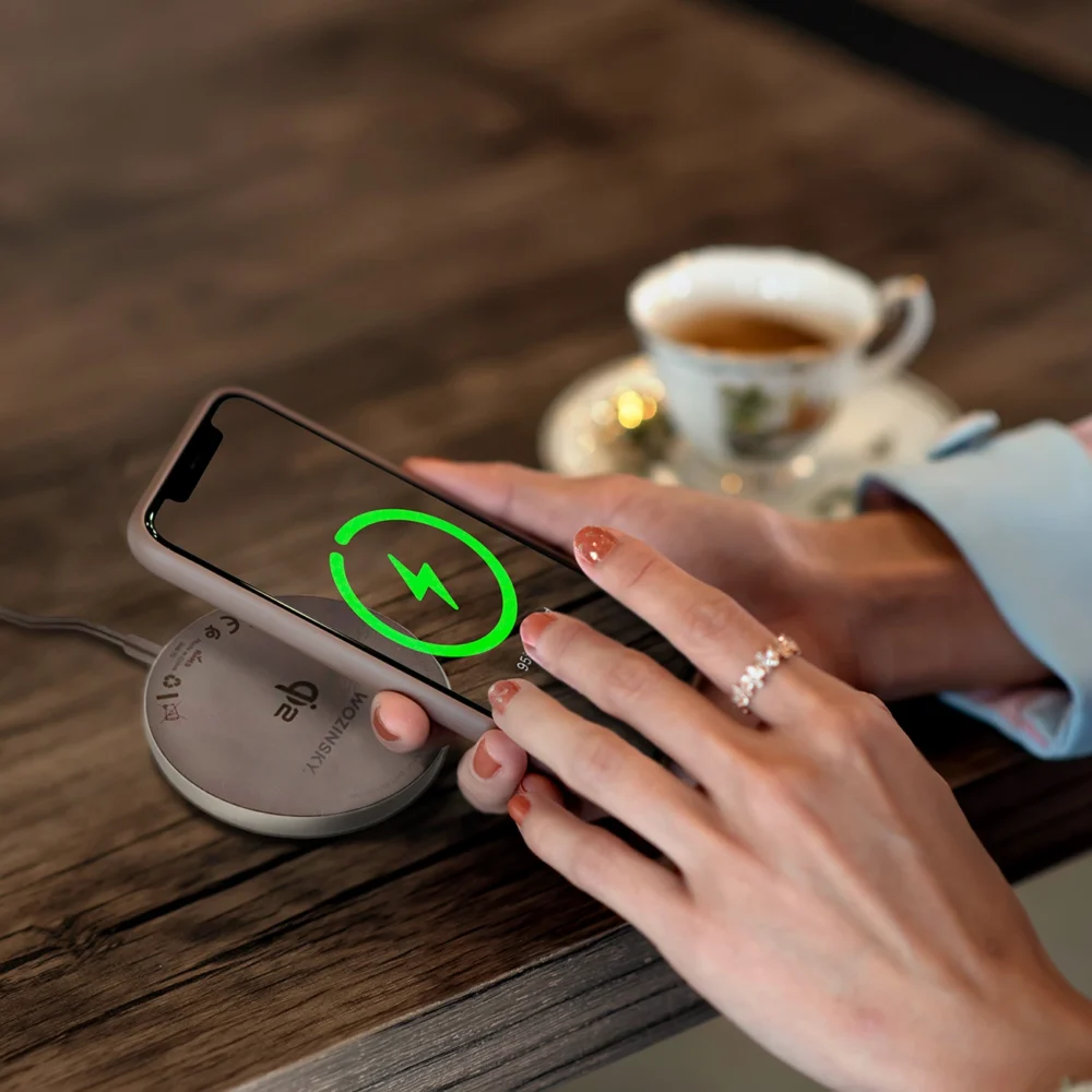 Wozinsky 15W Wireless Qi2 Inductive Charger - Blackeng