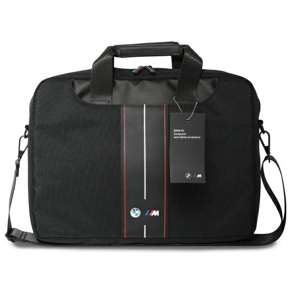 BMW BMCB15COMPVSKR Bag 16" Black Nylon Red Stripeeng