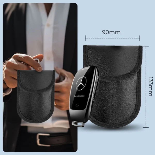 Tech-Protect KLR100 RFID Blocking Car Key Case - Blackeng