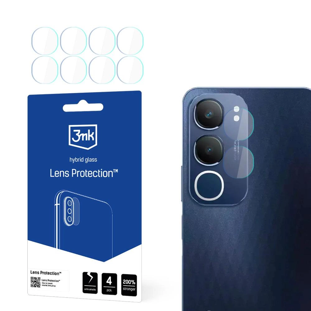 3mk Lens Protection Hybrid Glass for Camera Lens on Vivo Y19seng