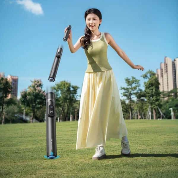 Wozinsky automatycznie otwierany selfie stick 1.7m  - czarnypol