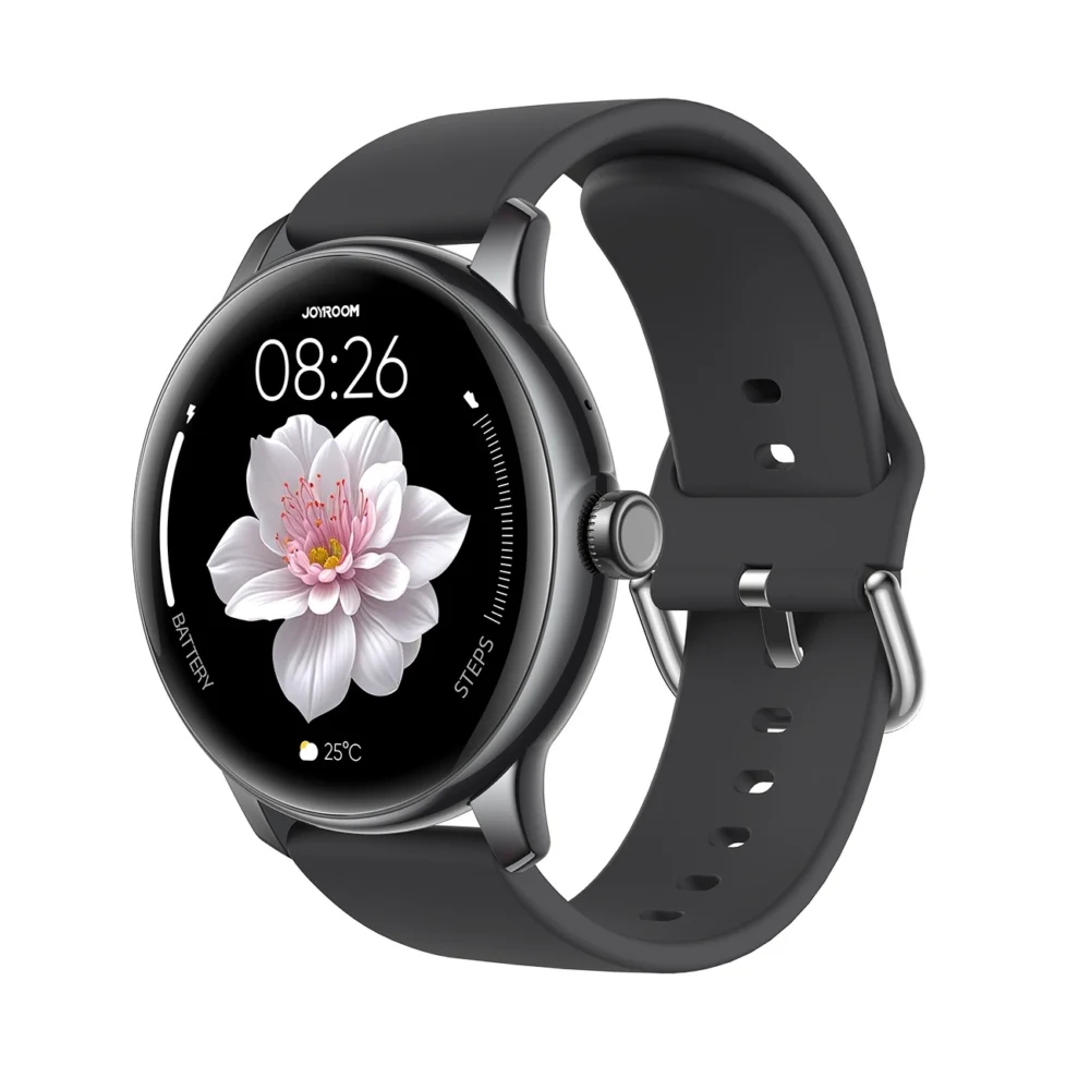 Joyroom Classis Series JR-FC1 Smartwatch with Call Answering Function / IP68 Protection - Dark Grayeng