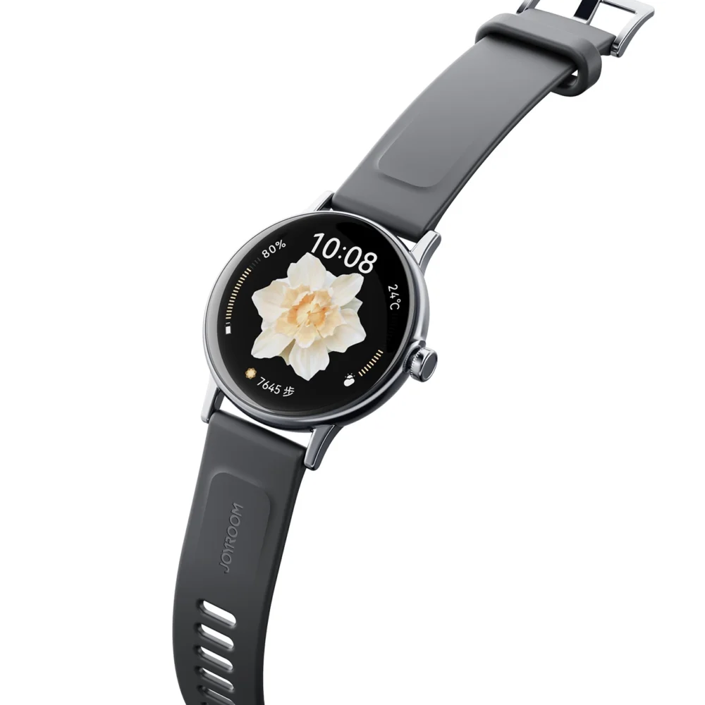 Joyroom Classis Series JR-FC1 Smartwatch with Call Answering Function / IP68 Protection - Dark Grayeng
