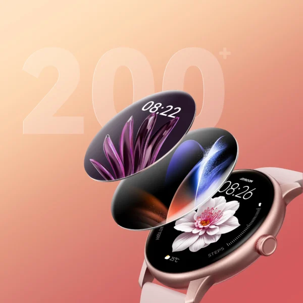 Joyroom Classis Series JR-FC1 Smartwatch with Call Answering Function / IP68 Protection - Pinkeng