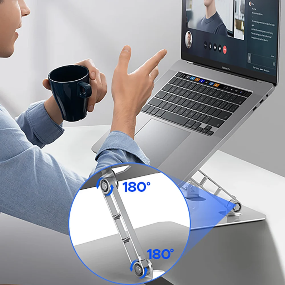 Orico LST02I Laptop Stand - Silvereng
