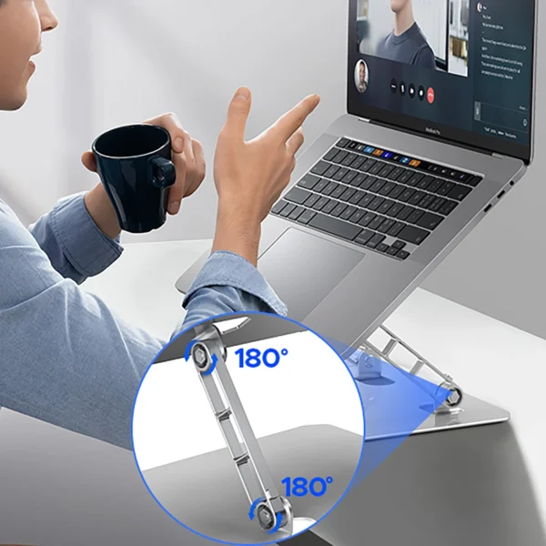 Orico LST02I Laptop Stand - Silvereng