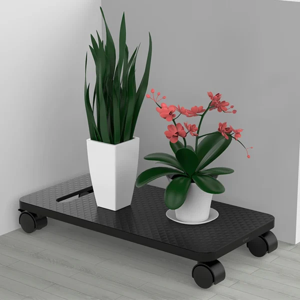 Orico CPB1 Computer Stand with Wheels - Blackeng