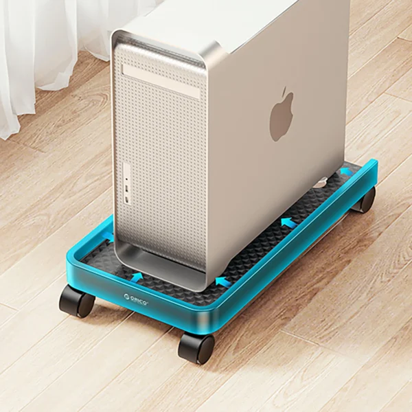 Orico CPB2 Computer Stand with Wheels - Blackeng
