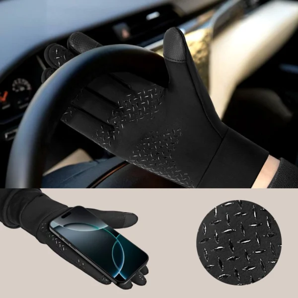 Tech-Protect WG01 Gloves with Touch Tips L - Blackeng