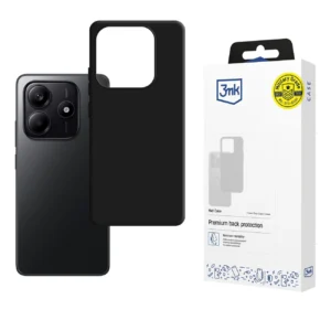 3mk Matt Case for Xiaomi Redmi Note 14 4G - matt blackeng