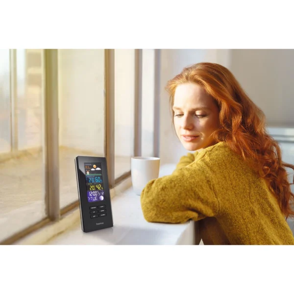 Hama Color Edge Weather Station - Blackeng